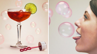 Cleverly Smuggle Booze By Turning it Into Edible Bubbles